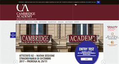 Desktop Screenshot of cambridgeacademy1965.it